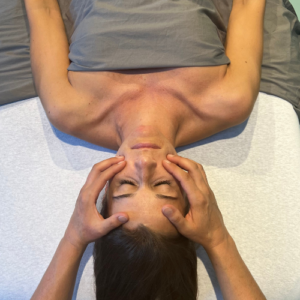 Massage ausbildung Kopf Lymphdraiange